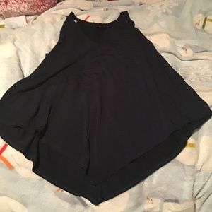 Dark blue ladies tank top